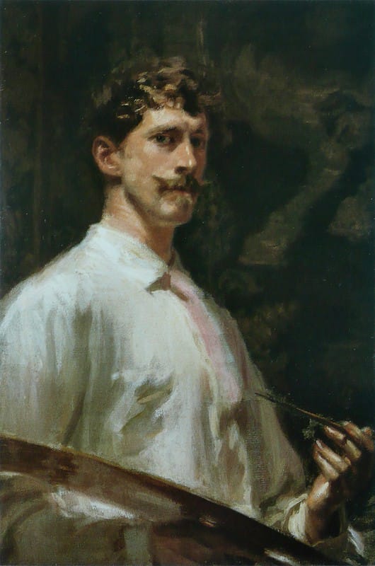 Frederick William MacMonnies - Self-portrait