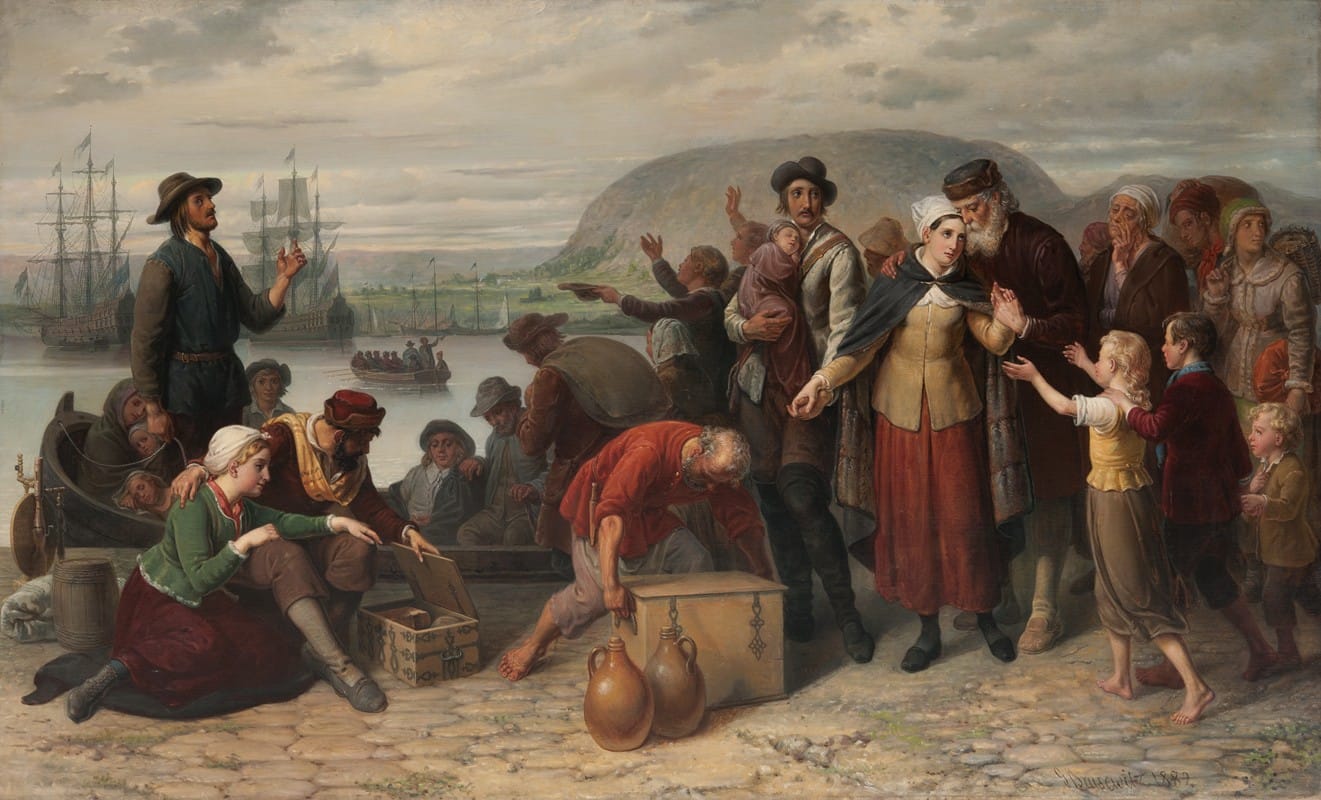 Gustaf Brusewitz - The First Emigration from Gothenburg to New Sweden