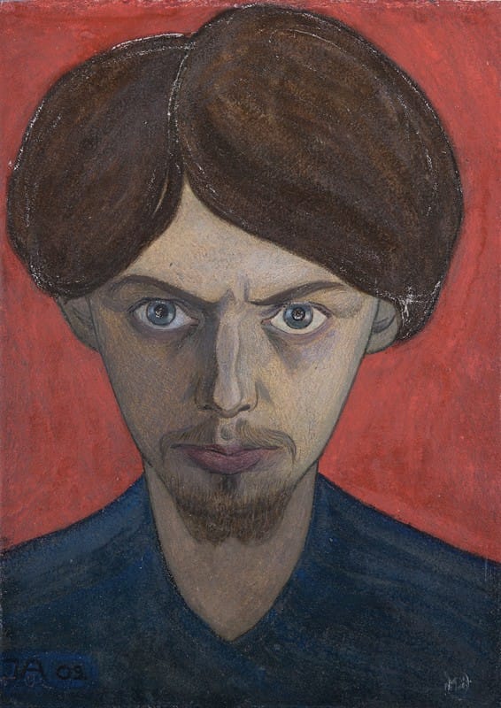 Ivar Arosenius - Self Portrait