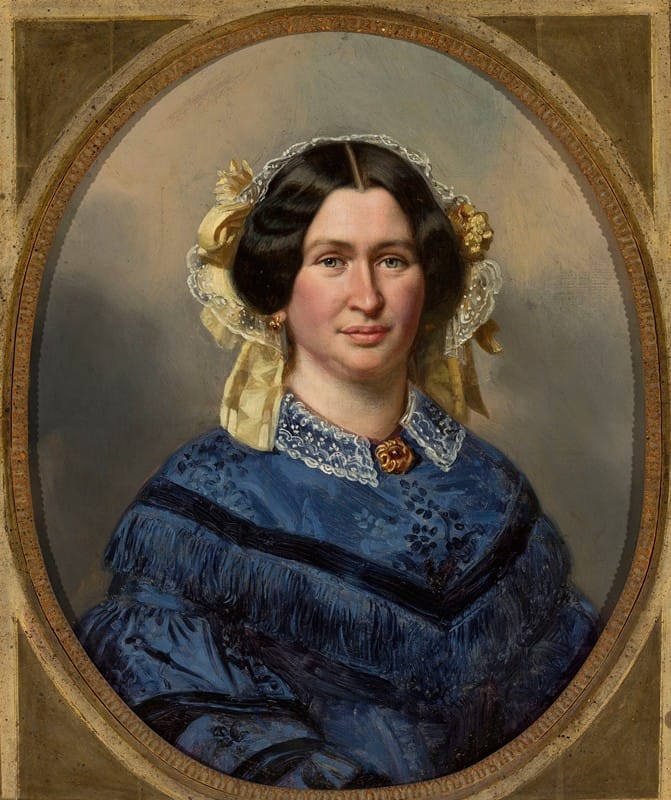 Anonymous - Portrait of Florentine Volckhart née Schoppe
