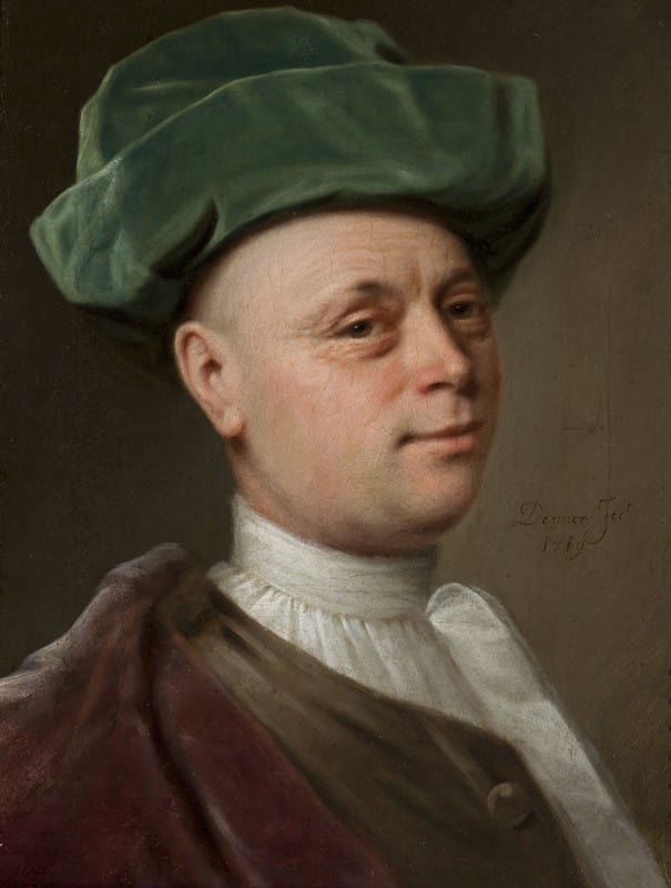 Balthasar Denner - Portrait of a man