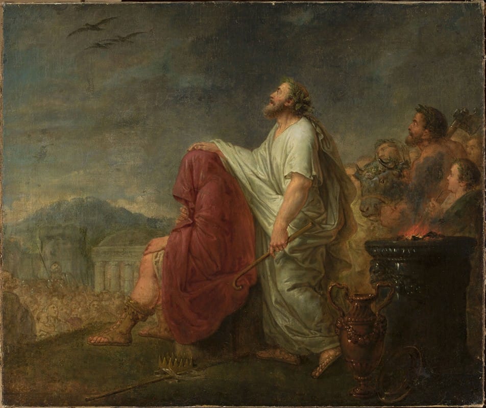 Christian Bernhard Rode - Ancient scene of sacrifice