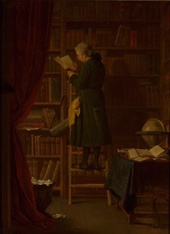 Georg Reimer - In the library