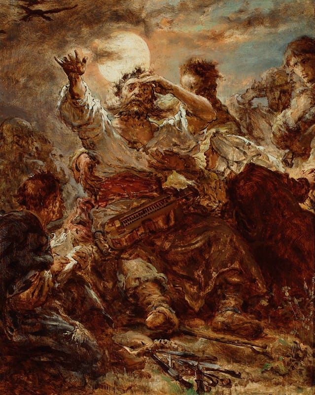 Jan Matejko - Sketch for the painting “Wernyhora”