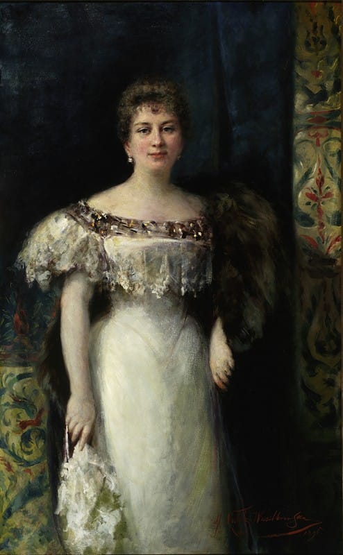 Maria Wasilkowska-Nostitz - Portrait of Mrs. W.R.