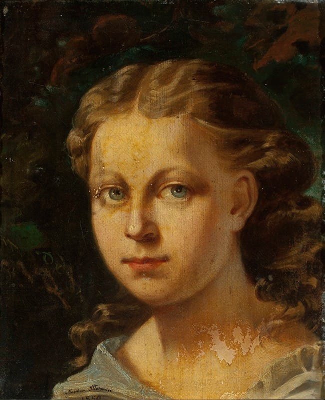 Napoleon Iłłakowicz - Portrait of Ludwika Rozwadowska née Zamoyska