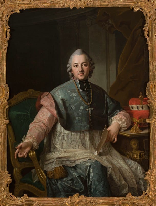 Per Krafft the Elder - Portrait of Ignacy Krasicki