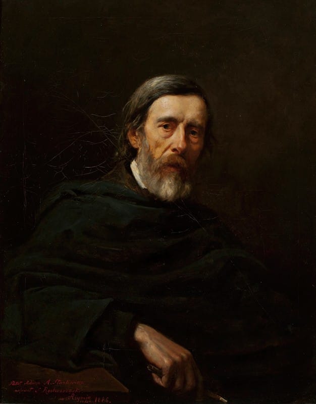 Stanisław Rostworowski - Portrait of Aleksander Stankiewicz, painter
