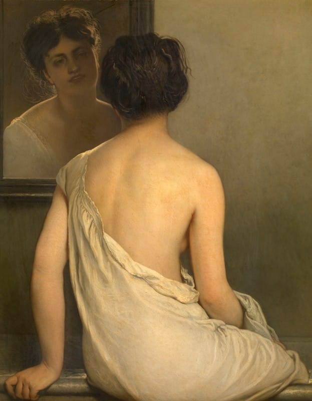 Ernest Slingeneyer - Woman Bathing