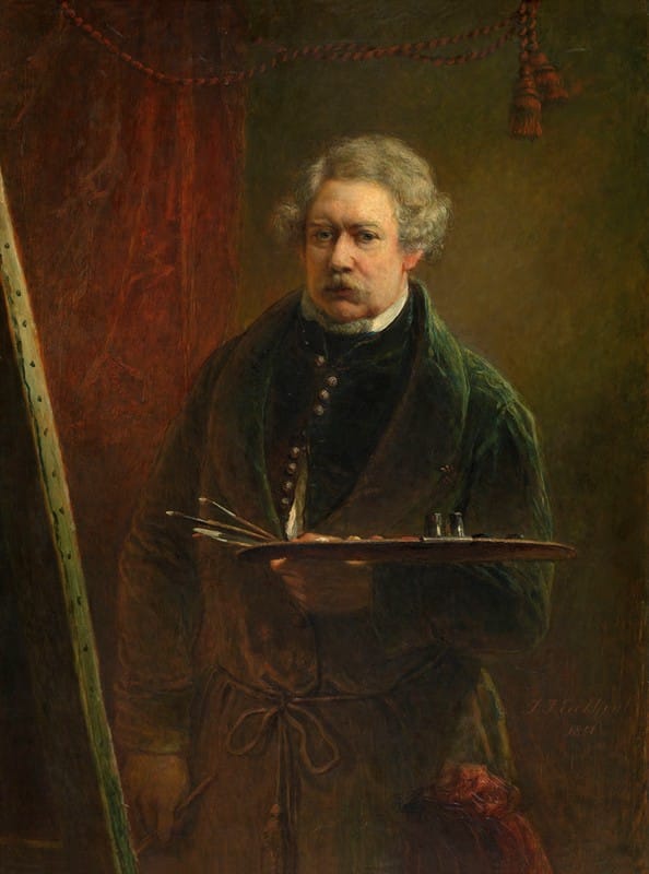 Jacques-Joseph Eeckhout - Self Portrait