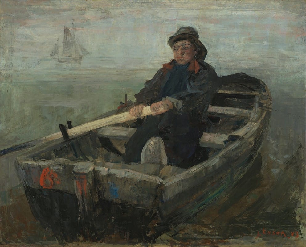 James Ensor - The Rower