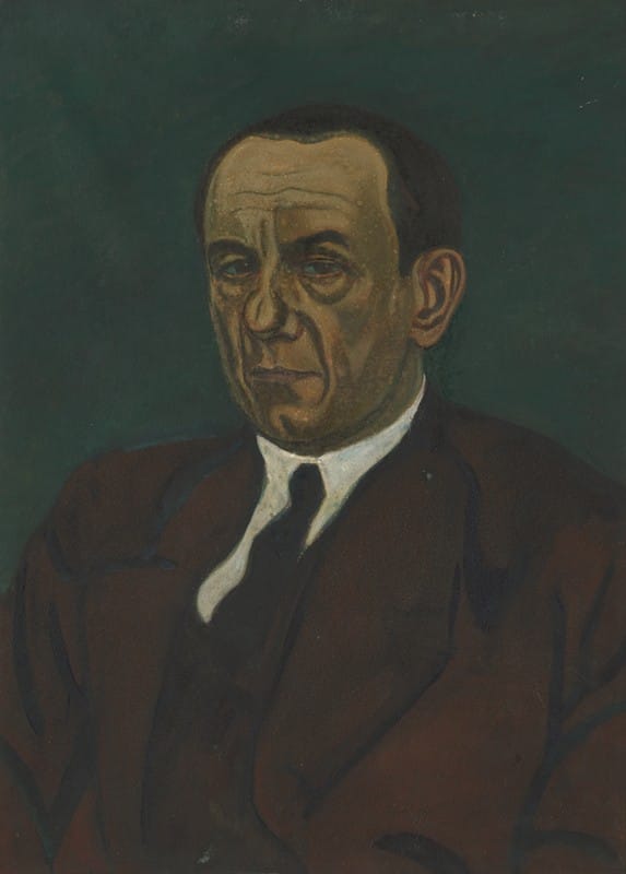 Léon Spilliaert - Portret van Henri Vandeputte