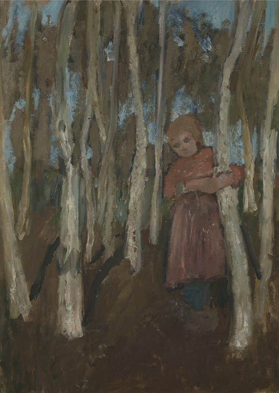 Paula Modersohn-Becker - Girl in a Birch Forest