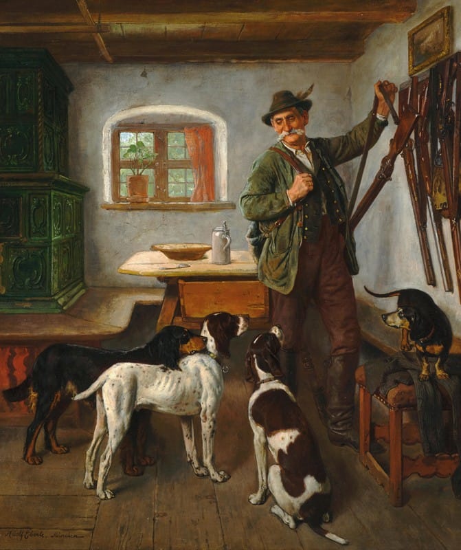 Adolf Eberle - Off to the Hunt