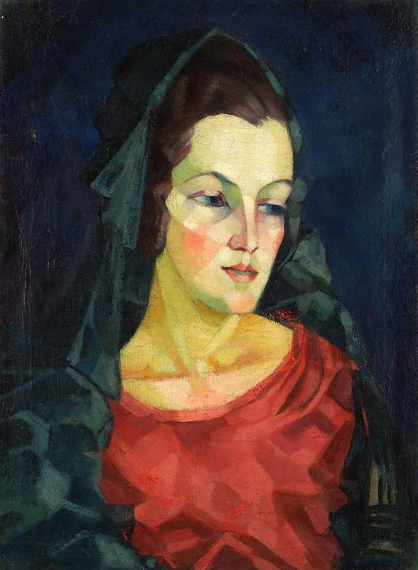Konrad Mägi - Naise portree (Ludmilla Allik)