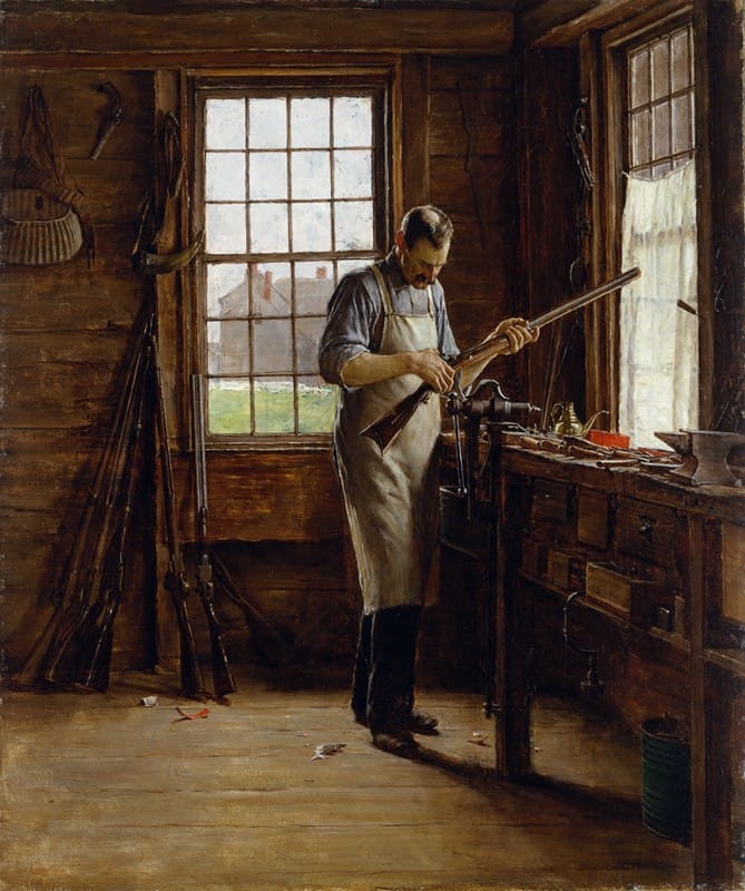 Edgar Melville Ward - The Gunsmith Shop