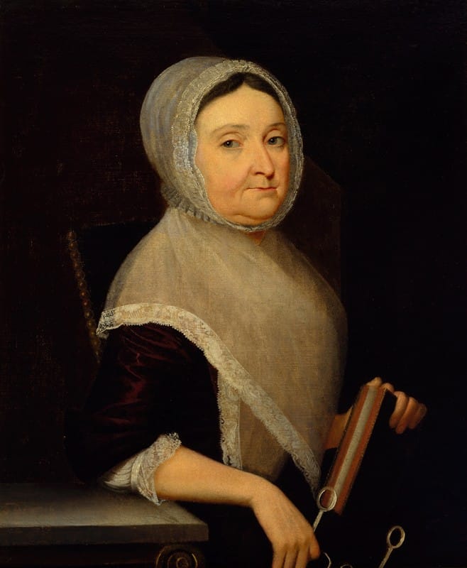 Henry Benbridge - Portrait of Mrs. Mary Cuthbert