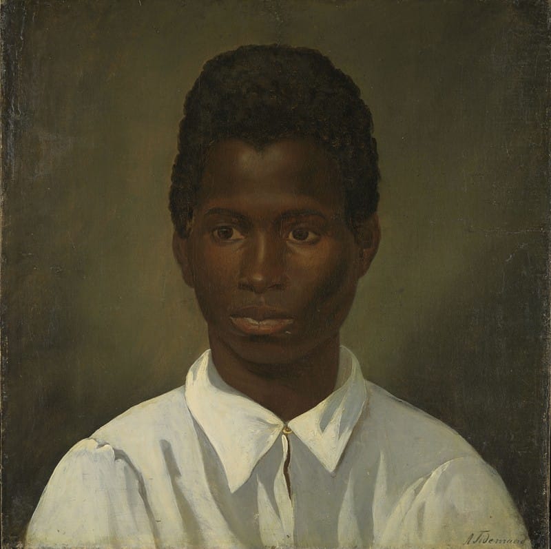Adolph Tidemand - Portrait of a young man