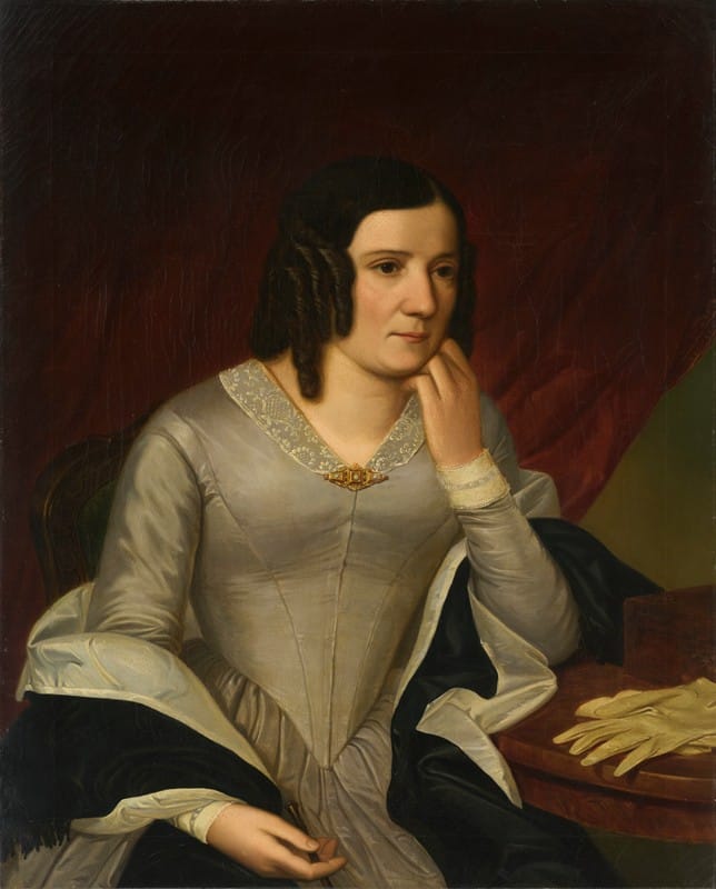 Georg Balder - Portrait of the Wife (of Friedrich Helmle)