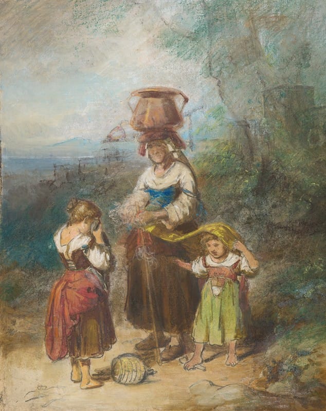 Johann Baptist Kirner - The broken jug