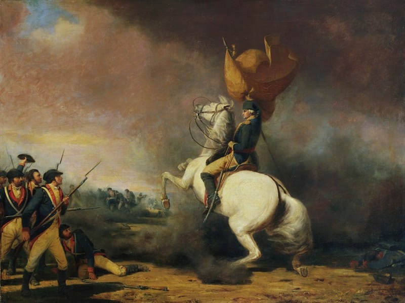 William T. Ranney - Washington Rallying the Americans at the Battle of Princeton