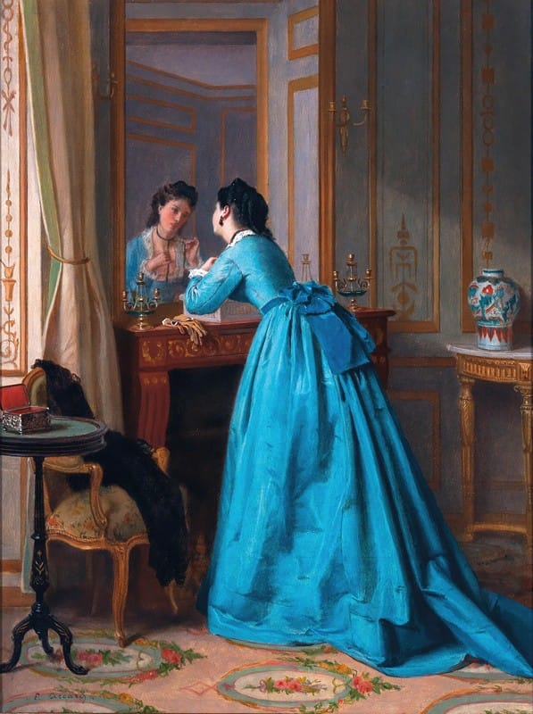 Eugène Accard - Before the Mirror