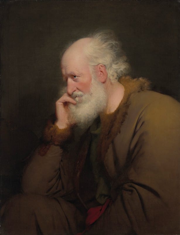 Joseph Wright of Derby - An old man