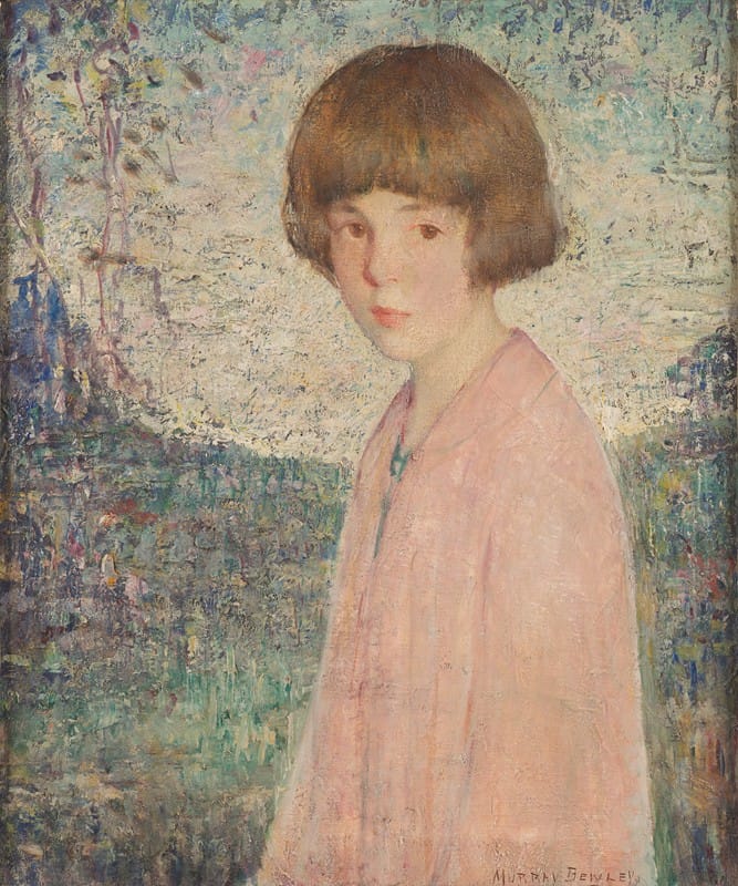 Murray Percival Bewley - Portrait of a Young Girl
