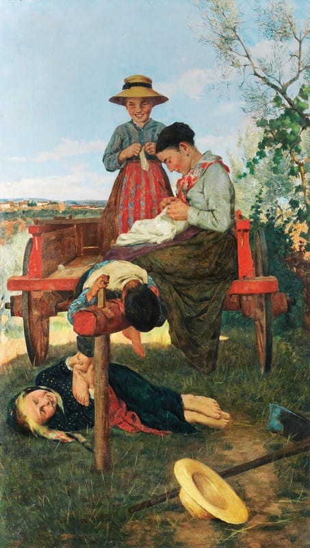 Niccolò Cannicci - Resting in the shade