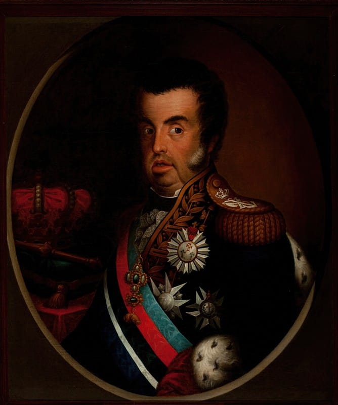 Simplício Rodrigues de Sá - Portrait of Dom João VI 