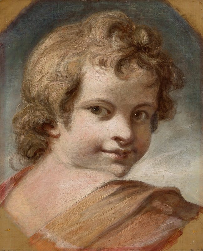 Sir Joshua Reynolds - Head of a boy