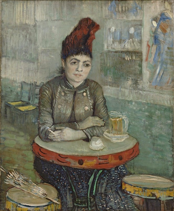 Vincent van Gogh - In the café; Agostina Segatori in Le tambourin