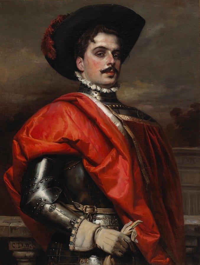 Cesare Auguste Detti - The proud cavalier