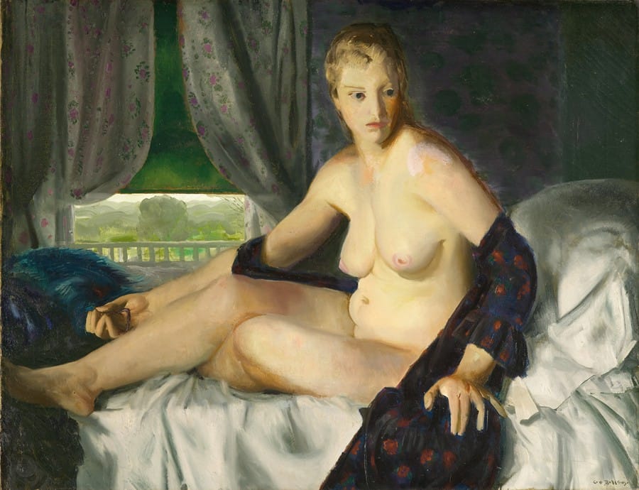 George Wesley Bellows - Nude with Fan