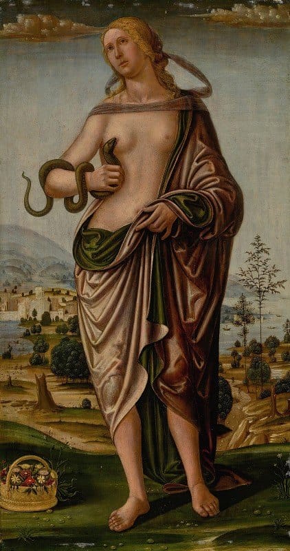 Girolamo di Benvenuto - Cleopatra And The Asp