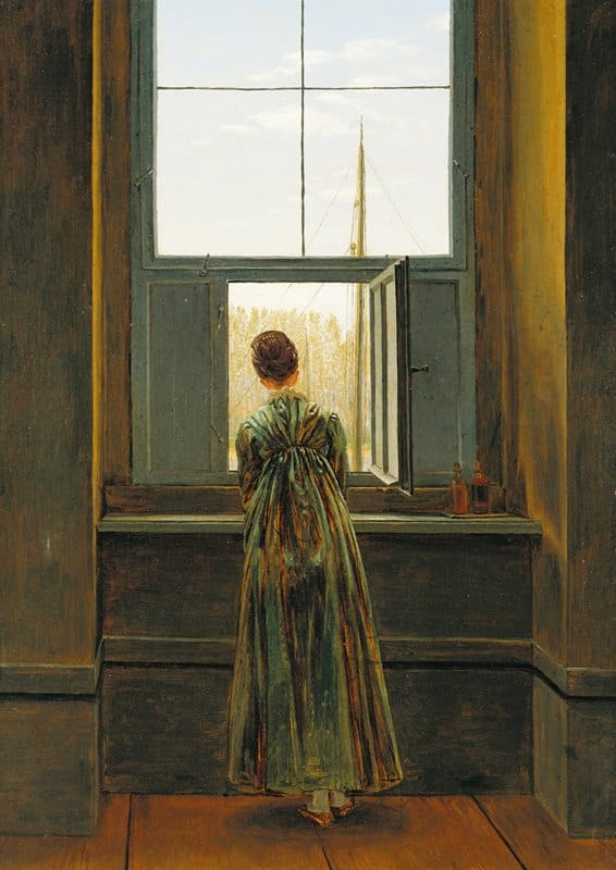 Caspar David Friedrich - Woman at a Window