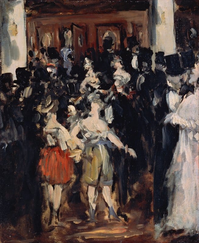 Édouard Manet - Masked Ball at the Opera