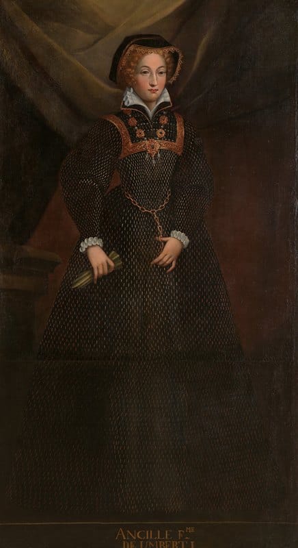 Anonymous - Portait of Ancilla, wife of Umberto I