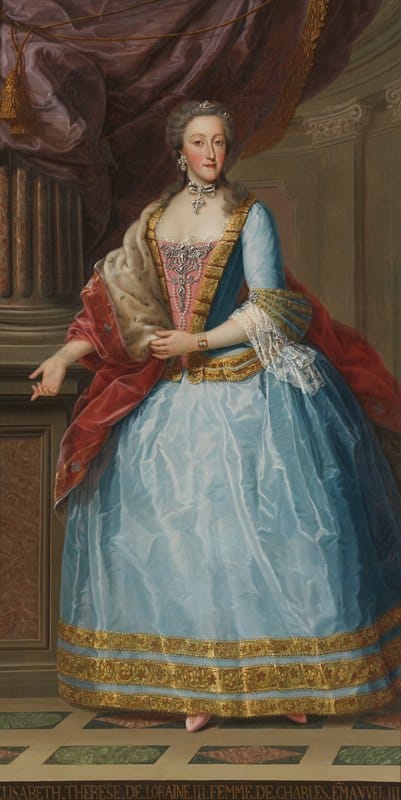 Giovanni Panealbo - Portait of Elisabetta of Lorena