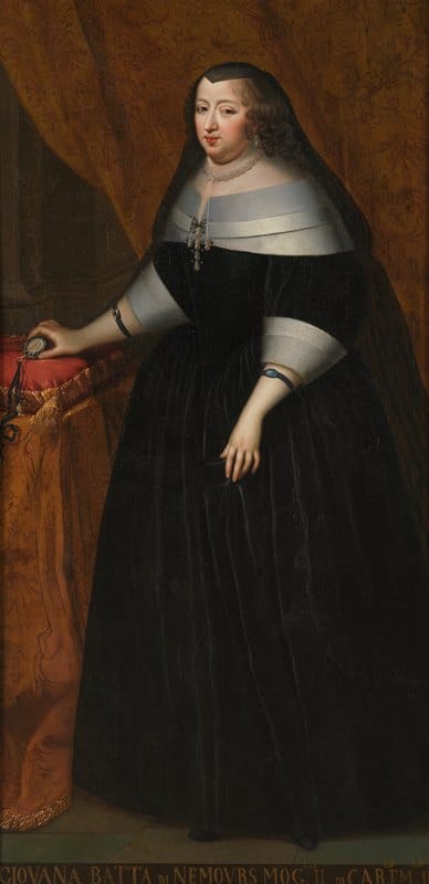Giovanni Panealbo - Ritratto di Maria Giovanna Battista