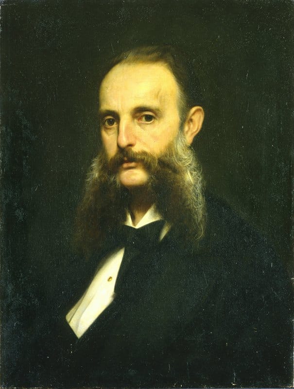 Giuseppe Bertini - Portrait of Gian Giacomo Poldi Pezzoli