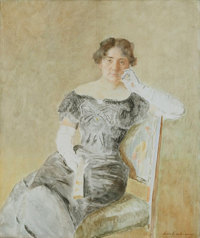 Isidor Kaufmann - Portrait of Juliette Kaufmann