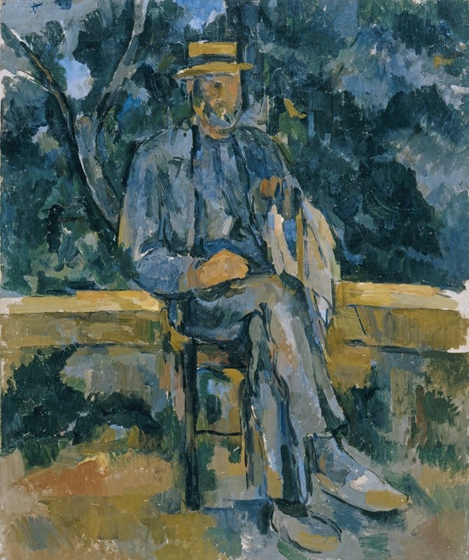 Paul Cézanne - Portrait of Peasant