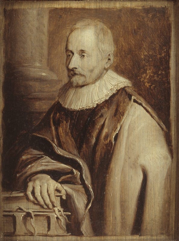Erasmus Quellinus the younger - Portret van Balthasar I Moretus