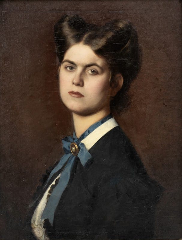 Leopold Carl Müller - Marie Müller, die Schwester des Künstlers