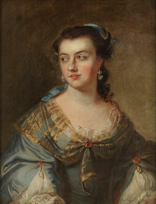 Philip Joseph Tassaert - Portrait of Maria-Theresa Borrekens