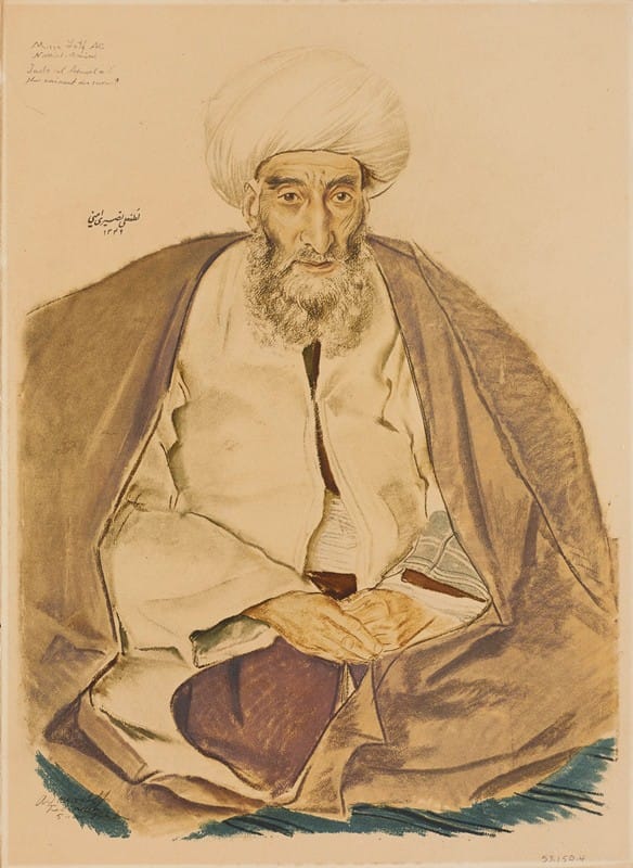 Alexandre Jacovleff - Mirza Lotf Ali, Lettre Persan, Teheran