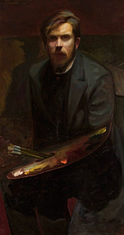 Henryk Szczygliński - Self-portrait