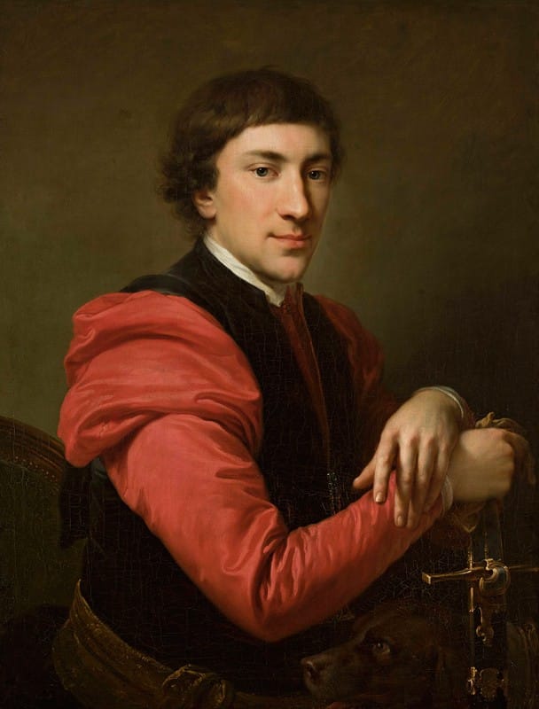 Johann Baptist von Lampi the Elder - Portrait of Paweł Grabowski (1759–1794)