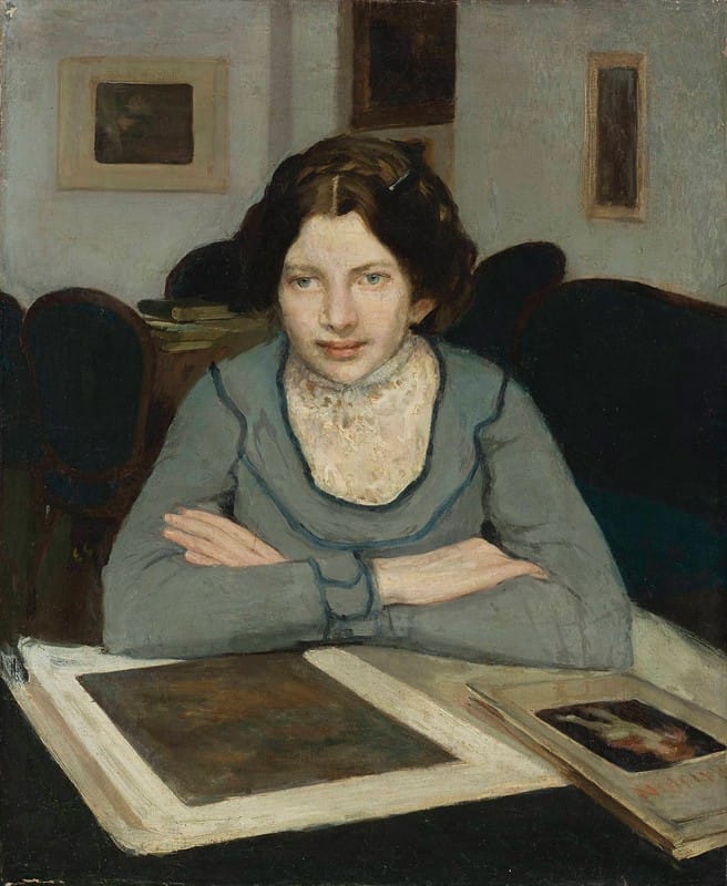 Konrad Krzyżanowski - Portrait of Julia Paszkiewicz